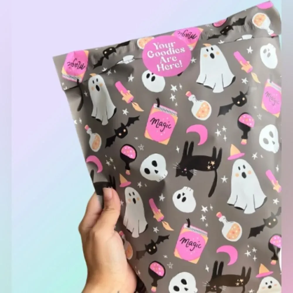 Poly Mailers 35 pieces plus tissue paper and stickers